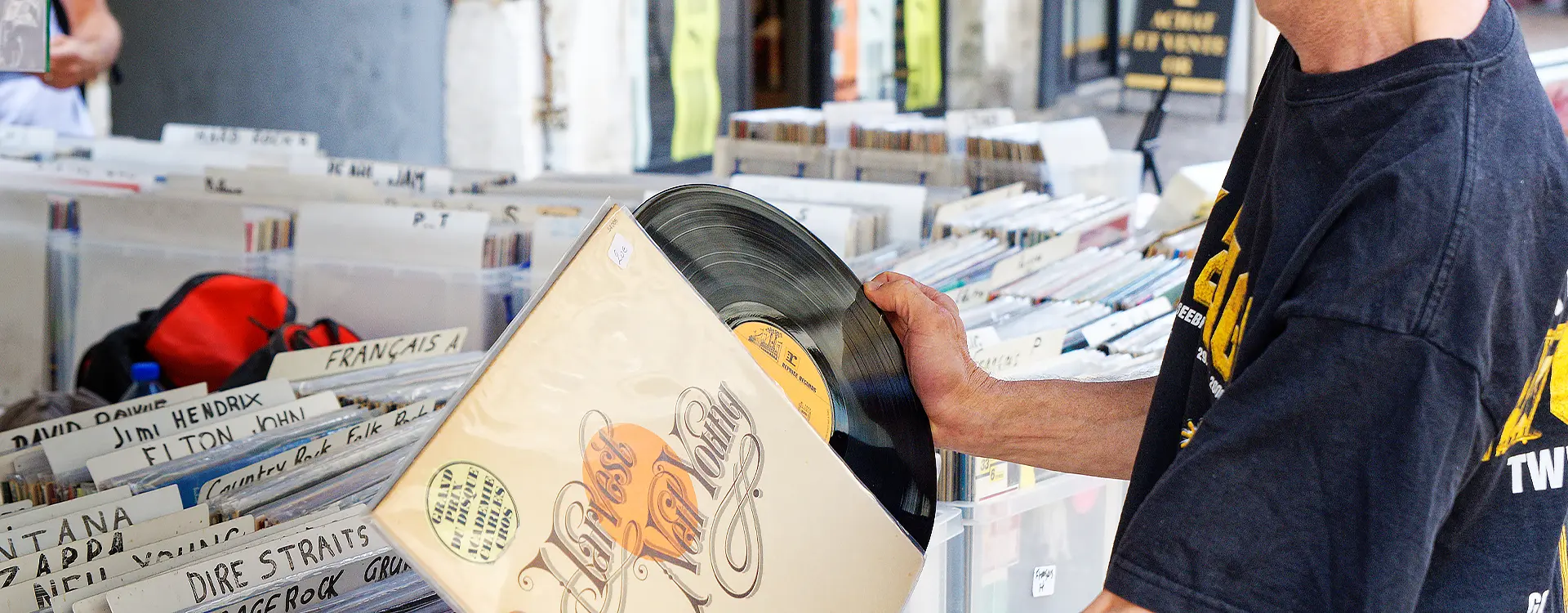 Vente de disques vinyle à Chambéry et en Rhône-Alpes